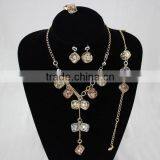 New Wedding Necklace Bangle Earrings Jewelry Sets Fashion Jewelry Set thumbnail-4