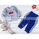 Boys Kids Baby Tracksuit Top Hoody Pants Trousers Set Clothing thumbnail-3