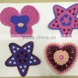 Manufacturer Machine Made New Crochet Animal Flower Applique Patch