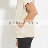Wholesale Cool Blank Short Sleeve Hoodie thumbnail-2