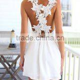 European and American Summer Lady Casual Sleeveless Party Evening Cocktail Short Mini Dress thumbnail-4
