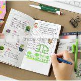 Soft Faux Leather Cover Planner Refillable Text Journal Dairy Planner Customizable Notebook With Band thumbnail-5