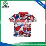 Sublimation Colorful Kids Polo Shirts, Polyester Jersey Cartoon Printing Polo t Shirt thumbnail-2
