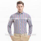 Combed Cotton Button Down Collar Designer Men's Slim Fit Men Shirt thumbnail-2