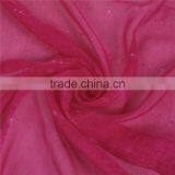 Polyester Scarves & Wraps Rectangle Silver Red Sequins Lady Scarf thumbnail-2