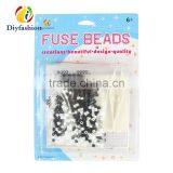 Diyfashion 5mm Hama Perler Fuse Beads Zebra Set With Puzzle Iron Paper and Twezzer Hama Beads Toys for Kids 18095 thumbnail-2