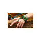 Original Design, Crystal Bracelet Chinoiserie Handmade Jewelry