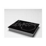 Metal Housing Single Burner Induction Cooktop , Bulit-in Single Induction Cooker 2200W