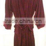 2014 Xinbo DARK RED MAROON CRANBERRY BATHROBE SIZE