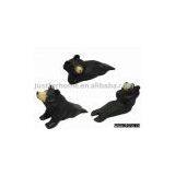 Wooden Carving,black Bear Door Stopper thumbnail-1