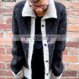 Wool Ugly Christmas Sweater Design for Girl With Jackalope Patterns of Loose Fit Wholesale Clothing Direct From China thumbnail-5