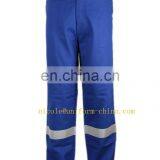 Mens 100% Cotton Flame Retardant Fabric Reflective Tape Work Cargo Causal Pants thumbnail-1
