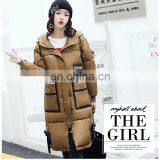 2017 Down Jacket Winter New Fashion Letter Korean Version of Slim Long Cotton Jacket Jacket Female S1020 thumbnail-3