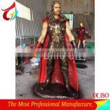 Hot Sale Life Size Glass Fiber Spiderman Sculpture for Theme Park thumbnail-6