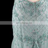 2016 Wholesale New Model Women Sexy Ball Gown Halter Neck Patterns Backless Emerald Green Evening Dress thumbnail-4