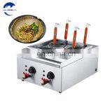 Free Standing Commerical Industrial Two Pasta Cookers One Tank Noodles Boiler Noodle Cooking Equipment thumbnail-5