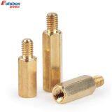 M2-M4 Hex Spacing Screw Nut Threaded Pillars Truss Single Head Hexagonal Copper Column Screws Combination Brass Bolts Male Female thumbnail-2