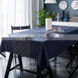 Decorative Table Cloth Cotton Linen Tablecloth Rectangular Tablecloths Dining Table Cover Obrus Tafelkleed Mantel Mesa Nappe thumbnail-5
