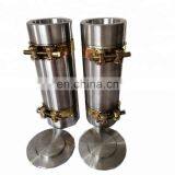 Demountable Two Parts Mild Steel Cylinder Mold Concrete Cube Mold for Testing