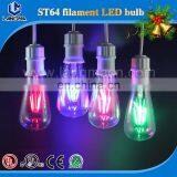 Colorful Lights Decorate Christmas Tree Red Green Blue 3w/4w/5w St64 Led Filament Bulb thumbnail-2