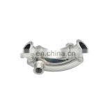 Sanitary Stainless Steel 304 Clamped 90 Degree Heat Jacketed Elbow Tube Fitting thumbnail-2