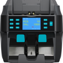 Two/2 Pocket Mixed Value Sorter Multi-currency Discriminator Two CIS Bill Banknote Cash Note Money Currency Counter thumbnail-2