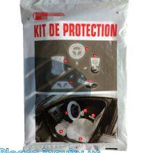 Disposable Car Interior Protection Set, Seat, Hand Brake, Gear Stick, Steering Wheel Protective, Car Foot Mat thumbnail-5