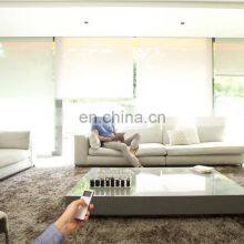 Anti-UV 38mm Wifi Zigbee Smart Motorized Tenda A Rullo Automated Shades Blind Remote Control Roller Rolls Window Blinds thumbnail-5