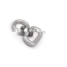 UT Aluminum 15mm Big Double Eye Swivel Rings D Eyes Rings Carabiner China Factory D1D2 thumbnail-1