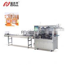 Preformed bag automatic bread cake biscuit filling sealing packing machine