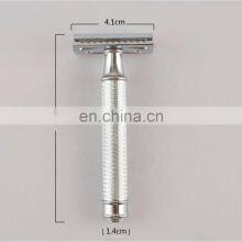 Personal Care Custom Silver Shaver Double Edge Safety Shaving Razor thumbnail-2