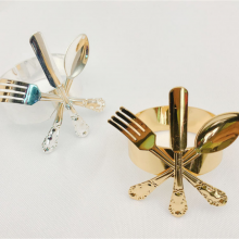 Popular Wholesale Cutlery Designed Napkin Rings for Holiday Party Dinner Wedding thumbnail-5