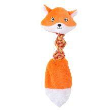 Cotton Rope Dog Toy With Squeaker thumbnail-1