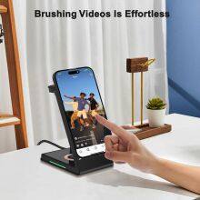 Mobile Accessories New Arrivals 15W Fast Charging Strong Magnet Magnetic Wireless Phone Charger For IPhone thumbnail-3