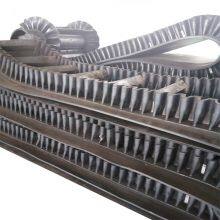 Ep200 Fabric Sidewall Large Angle Rubber Corrugated Sidewall Conveyor Belting thumbnail-4