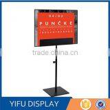 Metal Desktop Black A4 A3 Poster Stand Display Advertising Stand Poster Holder thumbnail-1