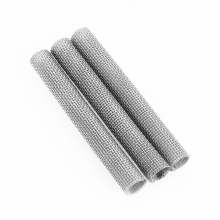 5 25 50 100 150 200 Micron 304 Stainless Steel Round Cylinder Screen Wire Mesh Filter Tubes thumbnail-5