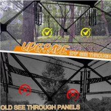 270 Degree Camouflage See Through Hunting Blind 2-3 Person Pop up Ground Blinds thumbnail-5
