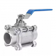 ANSI API Lever Manual Ball Valve Full Size Stainless Steel SS 304/316 OEM ODM CF8 CF3 CF8M CF3M Three-piece Ball Valve 1000 WOG thumbnail-6