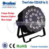Hot selling 24 Led 6in1 Led Par Multi Color Professional Rgbw Full-color Cool White High Power Rgbw 6in1 24pcs 12w Led Par