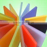 Colored transparent and opaque acrylic sheet