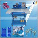 High Efficiency Two Colors Hot Fix Automatic Machine for Shoes, Jeans,T-shirt thumbnail-1