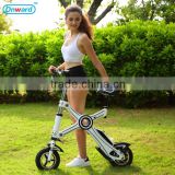 Folding Outdoor Smart Electric Bicycle/10 Inch Small Wheel Lightweight Folding Bike