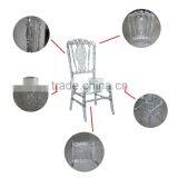 Popular Tiffany Catering Acrylic Wedding High Back Crown Royal Chair Quality Choice thumbnail-3