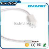 2016 Best Selling Products 3 Ring Male To 2 3.5mm Female TRRS AUX Audio Adapter Cable for Mobile Phone Express Supplier's Choice thumbnail-3