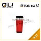 New Products 16oz Tall Clear Plastic Coffee Mug