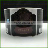 New Design Custom Die Cut Glass Bottle Stickers/wine Bottle Stickers/claret Bottle Stickers thumbnail-3