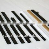 plastic stationery clip strip/post hanging paper document clip strip
