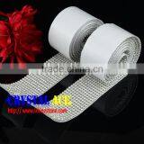 Best Quality 2mm Slef-adhesive Hot Fix Crystal Rhinestone Strass Trimming Rolls