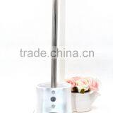Shining Pearl White Polyresin Bathroom Accessories Set for Hotel and Home thumbnail-5